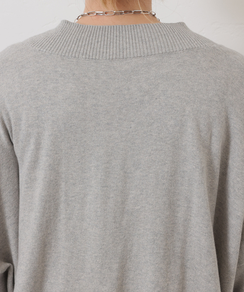 JOURNAL STANDARD LUXE(ジャーナルスタンダード ラックス)の「C/Caテンジク Vネックプルオーバー(ニット/セーター・レディース・グレー/ブラック・FREE)」の20枚目の写真