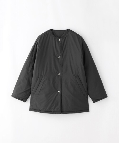 MACKINTOSH PHILOSOPHY(マッキントッシュ フィロソフィー)の「【WEB&一部店舗】リバーシブルキルティングコート(ノーカラーコート・レディース・ベージュ系その他4/ブラック・36/38)」の11枚目の写真