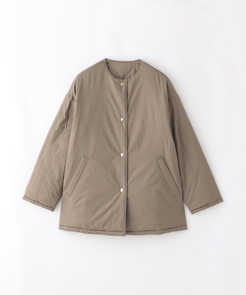 MACKINTOSH PHILOSOPHY(マッキントッシュ フィロソフィー)の「【WEB&一部店舗】リバーシブルキルティングコート(ノーカラーコート・レディース・ベージュ系その他4/ブラック・36/38)」の12枚目の写真