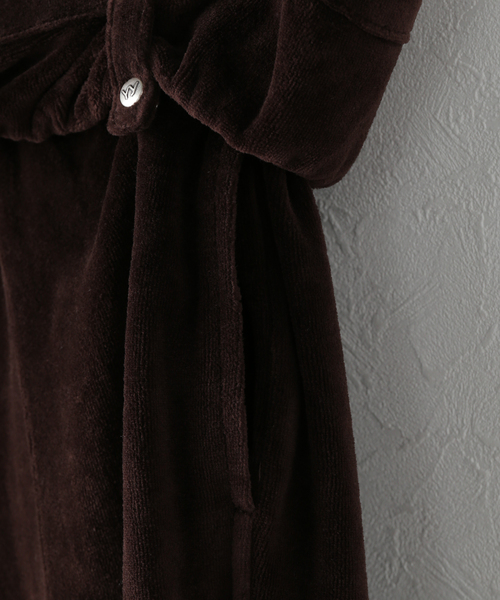 OPEN Yy(オープンワイワイ)の「【Geek Office / ギークオフィス】OPEN YY Woven ROLLED WAIST VELOUR CARGO(カーゴパンツ・レディース・ブラウン/ブラック・SMALL)」の10枚目の写真