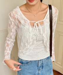 flower lace tops