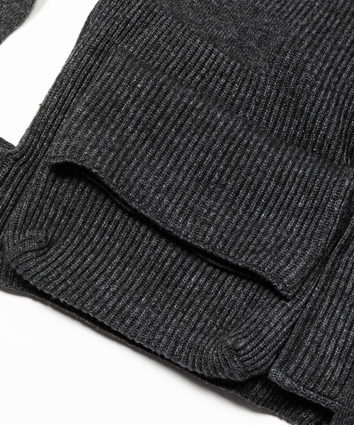 meanswhile(ミーンズワイル)の「Body Armor Knit Vest(ベスト・メンズ・ダークネイビー/チャコール/グレー・2(M)/1(S)/3(L))」の16枚目の写真