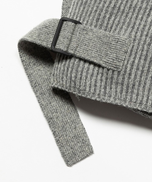 meanswhile(ミーンズワイル)の「Body Armor Knit Vest(ベスト・メンズ・ダークネイビー/チャコール/グレー・2(M)/1(S)/3(L))」の8枚目の写真