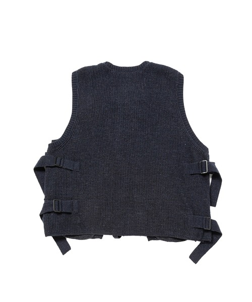 meanswhile(ミーンズワイル)の「Body Armor Knit Vest(ベスト・メンズ・ダークネイビー/チャコール/グレー・2(M)/1(S)/3(L))」の18枚目の写真