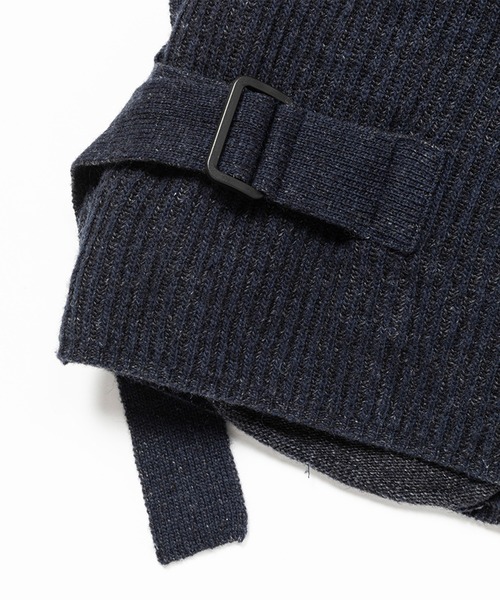 meanswhile(ミーンズワイル)の「Body Armor Knit Vest(ベスト・メンズ・ダークネイビー/チャコール/グレー・2(M)/1(S)/3(L))」の22枚目の写真