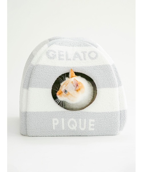 ジェラートピケ　ベビモコハウス CAT&DOG】【販路限定商品】ベビモコハウス（その他ペットグッズ