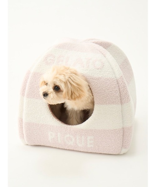 ジェラートピケ　ベビモコハウス CAT&DOG】【販路限定商品】ベビモコハウス（その他ペットグッズ