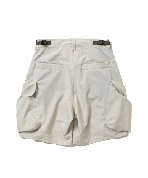 meanswhile（ミーンズワイル）の「Luggage Cargo Shorts（カーゴパンツ・メンズ・ベージュ系その他/オフホワイト/ネイビー・2(M)/4(XL)/3(L)/1(S)）」の4枚目の写真