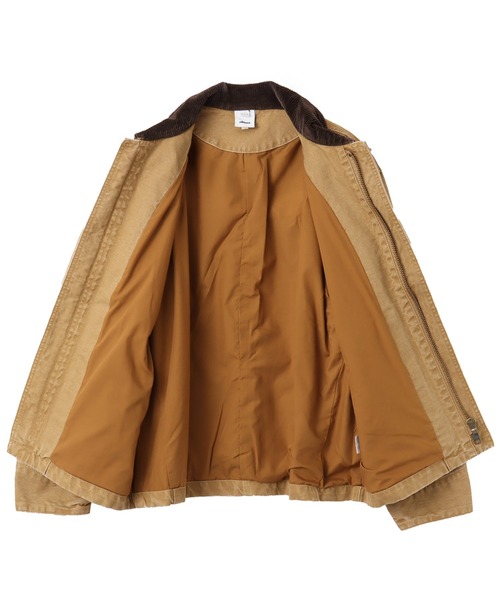 atmos（アトモス）の「atmos Heavy Duck Work Jacket / アトモス ヘビーダック ワーク ジャケット（カバーオール・メンズ・ベージュ/ブラック・M/L/XL）」の5枚目の写真