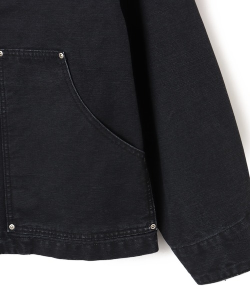 atmos（アトモス）の「atmos Heavy Duck Work Jacket / アトモス ヘビーダック ワーク ジャケット（カバーオール・メンズ・ベージュ/ブラック・M/L/XL）」の14枚目の写真