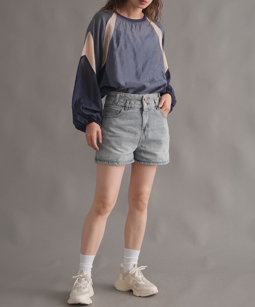 セール】デニムショートパンツ（デニムパンツ）｜.WORKS（ドット