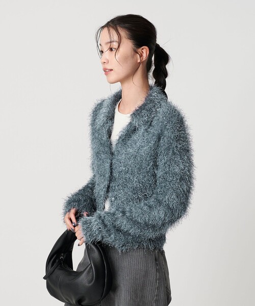 25SS】H BEAUTY&YOUTHポロカラーカーディガン Ovy kaja H BEAUTY&YOUTH