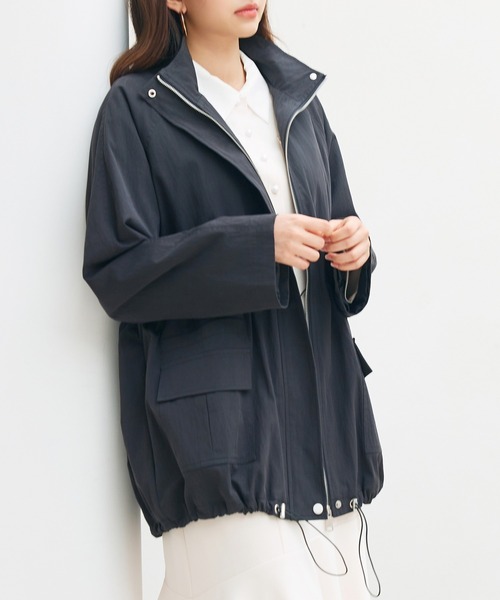 セゾン ド パピヨン（SAISON DE PAPILLON）/ワックスドオーバーブルゾン ワックスドオーバーブルゾン（ブルゾン）｜SAISON DE PAPILLON（セゾン