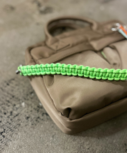 Cheek(チーク)の「【cheek / チーク】W pocket 3way boston / ダブルポケット 3WAYボストンバッグ (C25008)(ショルダーバッグ・メンズ・グレー/ブラック/ベージュ/カーキ・フリー)」の7枚目の写真