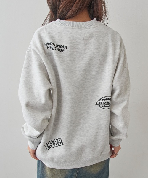 セール】【Dickies】≪別注≫Random Logo Sweater / ランダムロゴ