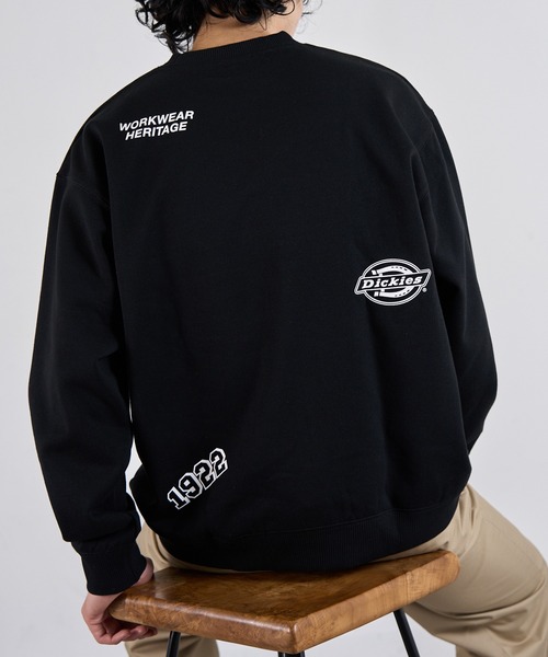 セール】【Dickies】≪別注≫Random Logo Sweater / ランダムロゴ