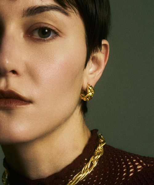 IRIS47（イリスフォーセブン）の「【IRIS 47】daphne earring/ダフネ イヤリング BO195（イヤリング・レディース・ゴールド/シルバー・FREE）」の2枚目の写真