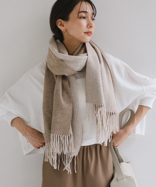 evernavy（エバーネイビー）の「ソフトフライス長袖Tシャツ 《ショート丈 》（Tシャツ/カットソー・レディース・ブラック/杢グレー/オフホワイト/チョコ・M）」の2枚目の写真