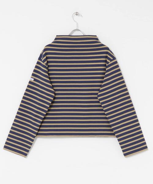 ORCIVAL（オーシバル）の「ORCIVAL　BOTTLE NECK LONG-SLEEVE PULLOVER（Tシャツ/カットソー・レディース・ブルー系その他/ホワイト系その他・1）」の8枚目の写真