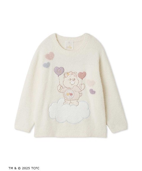 SNIDEL HOME（スナイデルホーム）の「【Care Bears(TM)】プルオーバー（ルームウェア/パジャマ・レディース・オフホワイト/オレンジ/ラベンダー/ライトピンク/ライトブルー・F）」の2枚目の写真