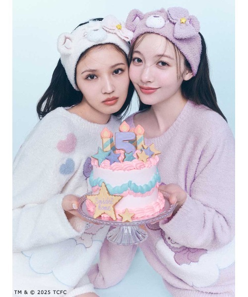 SNIDEL HOME（スナイデルホーム）の「【Care Bears(TM)】プルオーバー（ルームウェア/パジャマ・レディース・オフホワイト/オレンジ/ラベンダー/ライトピンク/ライトブルー・F）」の7枚目の写真