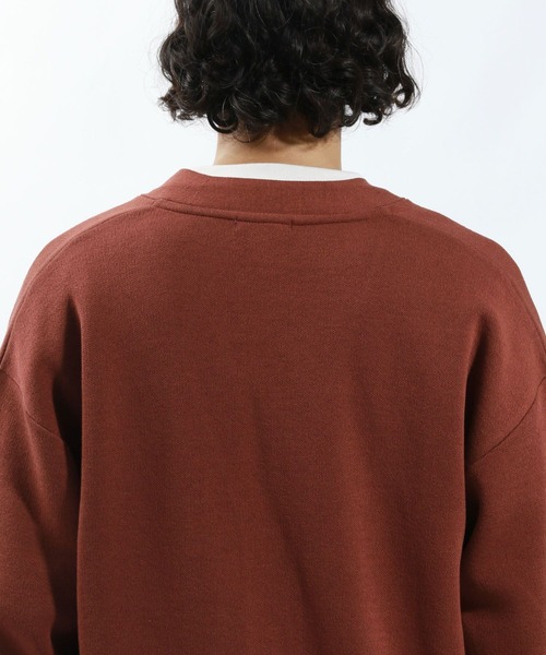 BAYFLOW（ベイフロー）の「鹿の子ニットカーディガン（カーディガン/ボレロ・メンズ・ブラウン/グレー・LARGE/MEDIUM）」の4枚目の写真