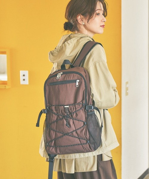 studio CLIP(スタディオクリップ)の「【人間工学に基づいて考えた!】からだよろこぶリュックサック(バックパック/リュック・レディース・ブラック/チャコール/ダークブラウン・FREE)」の3枚目の写真