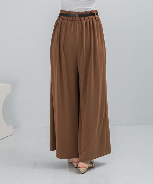 URBAN RESEARCH ROSSO WOMEN(アーバンリサーチ ロッソ)の「DONEEYU マットストレッチポンチパンツ(その他パンツ・レディース・チャコールグレー/ブラウン・38)」の8枚目の写真