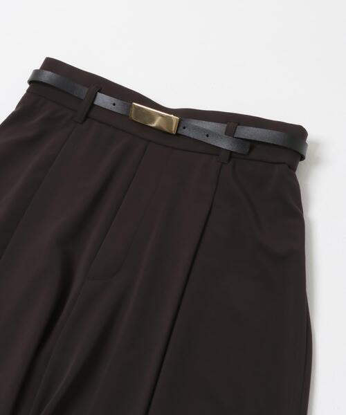 URBAN RESEARCH ROSSO WOMEN(アーバンリサーチ ロッソ)の「DONEEYU マットストレッチポンチパンツ(その他パンツ・レディース・チャコールグレー/ブラウン・38)」の19枚目の写真