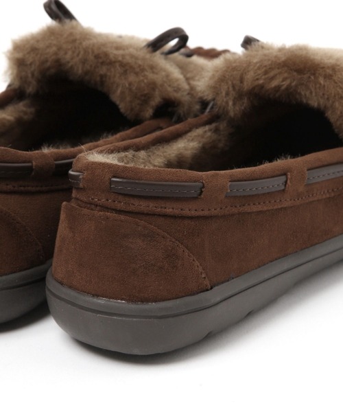 studio CLIP（スタディオクリップ）の「【撥水】リボンファーモカシン（モカシン/デッキシューズ・レディース・ライトグレー/ブラウン/ブラック・SMALL/MEDIUM/LARGE）」の19枚目の写真