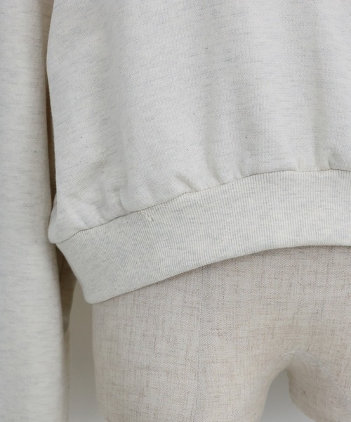 BLUEEAST(ブルーイースト)の「ゴールデンシェパード刺繍スウェット(スウェット・レディース・ネイビー/アイボリー/グレー・MEDIUM)」の5枚目の写真