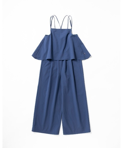 THOUSAND MILE（サウザンドマイル）の「[L's]CAMISOLE SALOPETTE HIGH AIR PERMEABILITY/キャミソールサロペット（サロペット/オーバーオール・レディース・ブラック/グレイッシュベージュ/セージグリーン/ブルー・FREE）」の4枚目の写真