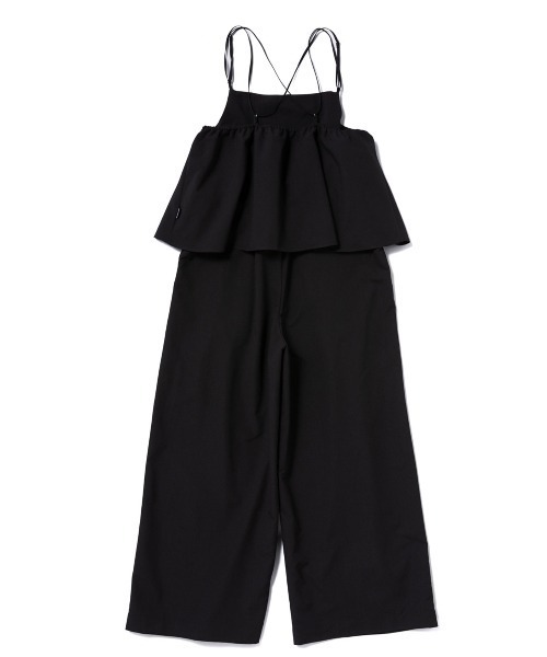 THOUSAND MILE（サウザンドマイル）の「[L's]CAMISOLE SALOPETTE HIGH AIR PERMEABILITY/キャミソールサロペット（サロペット/オーバーオール・レディース・ブラック/グレイッシュベージュ/セージグリーン/ブルー・FREE）」の5枚目の写真