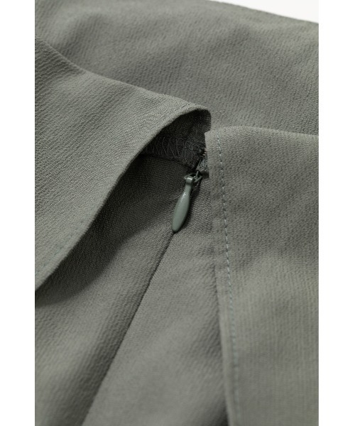 THOUSAND MILE（サウザンドマイル）の「[L's]CAMISOLE SALOPETTE HIGH AIR PERMEABILITY/キャミソールサロペット（サロペット/オーバーオール・レディース・ブラック/グレイッシュベージュ/セージグリーン/ブルー・FREE）」の12枚目の写真
