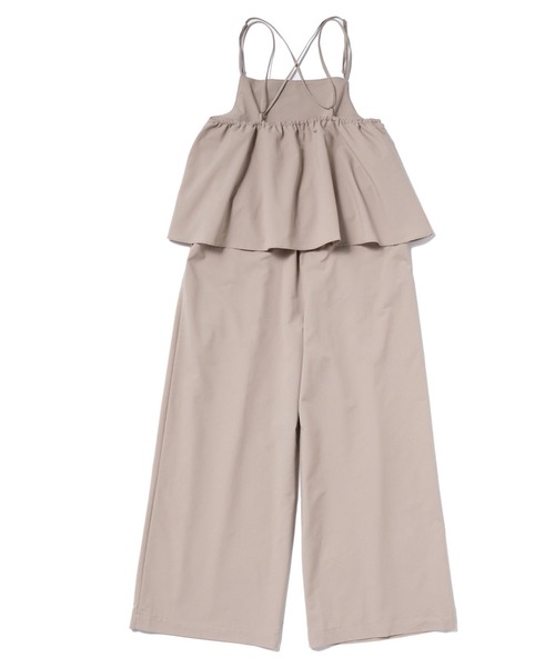 THOUSAND MILE（サウザンドマイル）の「[L's]CAMISOLE SALOPETTE HIGH AIR PERMEABILITY/キャミソールサロペット（サロペット/オーバーオール・レディース・ブラック/グレイッシュベージュ/セージグリーン/ブルー・FREE）」の15枚目の写真