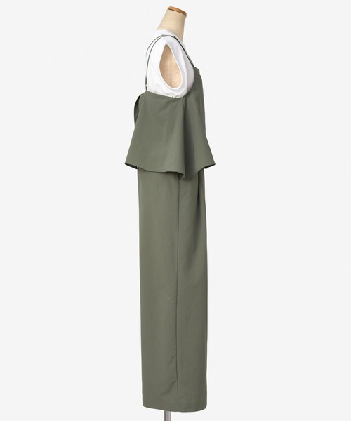 THOUSAND MILE（サウザンドマイル）の「[L's]CAMISOLE SALOPETTE HIGH AIR PERMEABILITY/キャミソールサロペット（サロペット/オーバーオール・レディース・ブラック/グレイッシュベージュ/セージグリーン/ブルー・FREE）」の19枚目の写真