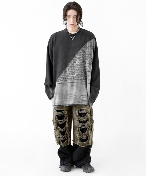 minsobi（ミンソビ）の「[プレミアムエディション]クラッシュミリタリーカーゴパンツ（カーゴパンツ・メンズ・カーキ・FREE）」の9枚目の写真