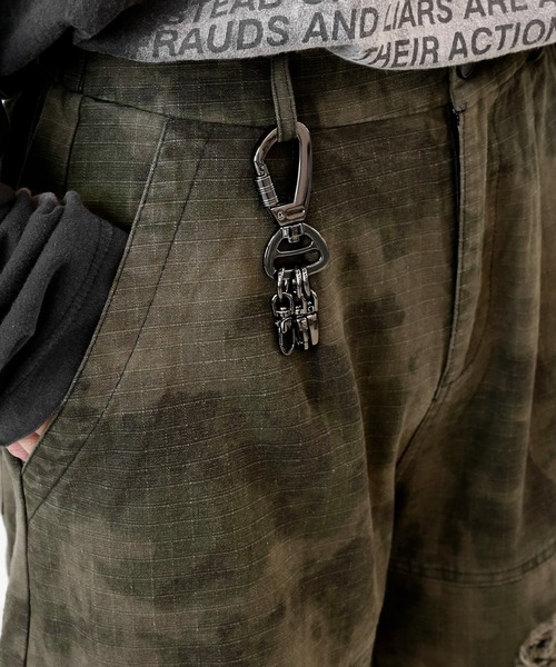 minsobi（ミンソビ）の「[プレミアムエディション]クラッシュミリタリーカーゴパンツ（カーゴパンツ・メンズ・カーキ・FREE）」の12枚目の写真