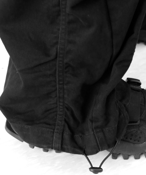 minsobi（ミンソビ）の「[プレミアムエディション]クラッシュミリタリーカーゴパンツ（カーゴパンツ・メンズ・カーキ・FREE）」の14枚目の写真