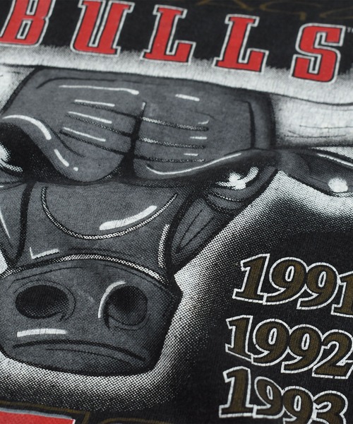 NBA/NFL/NHL/MLB(エヌビーエーエヌエフエルエヌエイチエルエムエルビー)の「【USED】90’s ONITA “NBA Chicago Bulls” バスケ Tシャツ USA製(Tシャツ/カットソー・メンズ・ブラック・LARGE)」の3枚目の写真