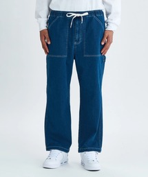 25 WIDE PAINTER PANT /DCストレッチウエストゴム裾ドローコード付きペインターパンツ