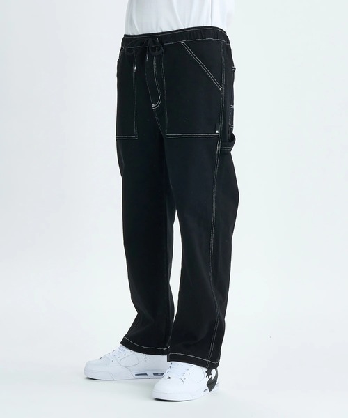 DC SHOES(ディーシーシューズ)の「25 WIDE PAINTER PANT /DCストレッチウエストゴム裾ドローコード付きペインターパンツ(その他パンツ・メンズ・ブラック系その他/ライトブルー/ブラック/インディゴブルー/ブラウン・MEDIUM/X-LARGE/LARGE)」の7枚目の写真