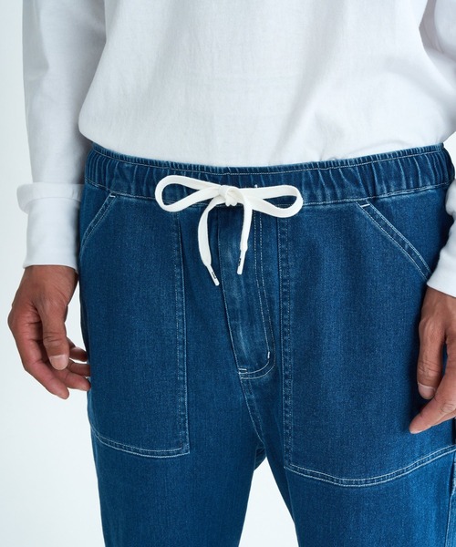 DC SHOES(ディーシーシューズ)の「25 WIDE PAINTER PANT /DCストレッチウエストゴム裾ドローコード付きペインターパンツ(その他パンツ・メンズ・ブラック系その他/ライトブルー/ブラック/インディゴブルー/ブラウン・MEDIUM/X-LARGE/LARGE)」の14枚目の写真