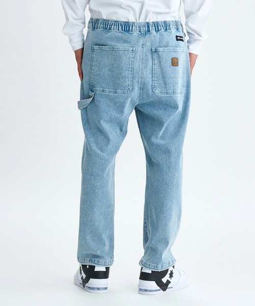 DC SHOES(ディーシーシューズ)の「25 WIDE PAINTER PANT /DCストレッチウエストゴム裾ドローコード付きペインターパンツ(その他パンツ・メンズ・ブラック系その他/ライトブルー/ブラック/インディゴブルー/ブラウン・MEDIUM/X-LARGE/LARGE)」の10枚目の写真