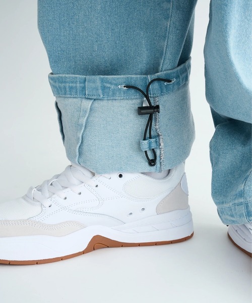 DC SHOES(ディーシーシューズ)の「25 WIDE PAINTER PANT /DCストレッチウエストゴム裾ドローコード付きペインターパンツ(その他パンツ・メンズ・ブラック系その他/ライトブルー/ブラック/インディゴブルー/ブラウン・MEDIUM/X-LARGE/LARGE)」の11枚目の写真