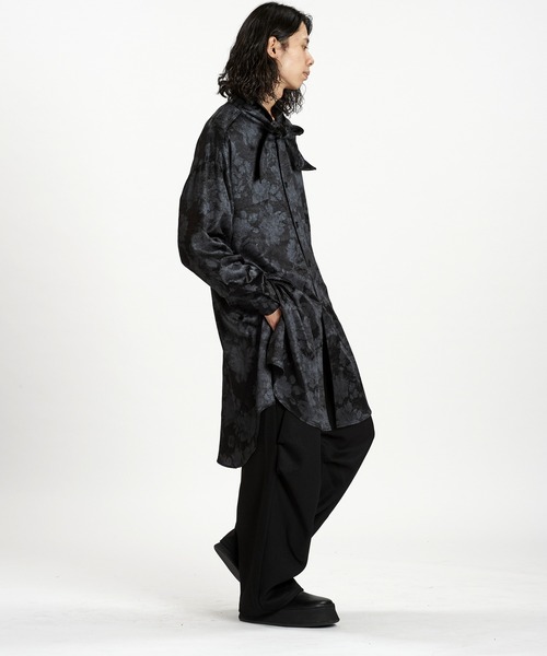 セール】【NO ID.】Modify Big Shirt / モディファイ ビッグ シャツ