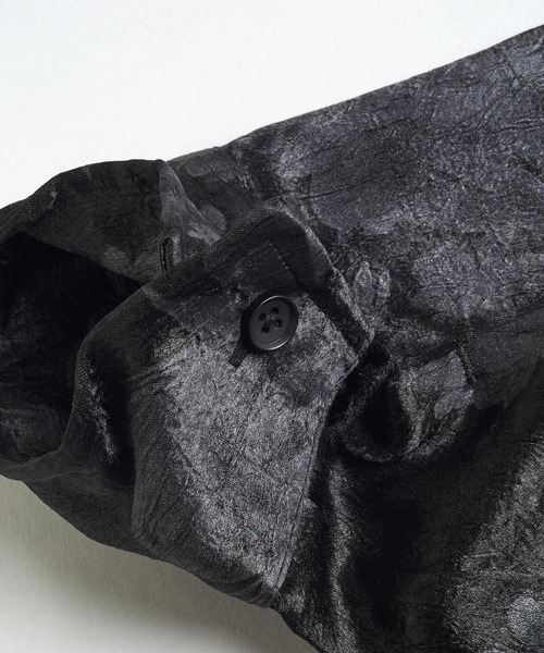 NO ID.（ノーアイディ）の「【NO ID.】Modify Big Shirt / モディファイ ビッグ シャツ（シャツ/ブラウス・メンズ・ブラック/ホワイト・ONE SIZE）」の9枚目の写真