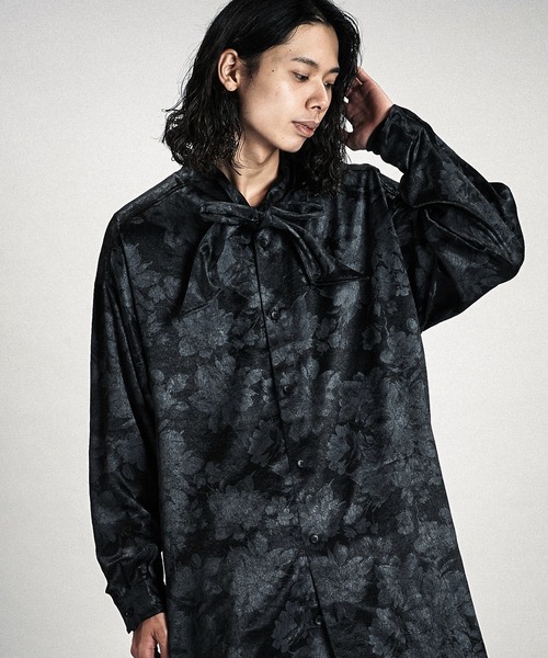 セール】【NO ID.】Modify Big Shirt / モディファイ ビッグ シャツ
