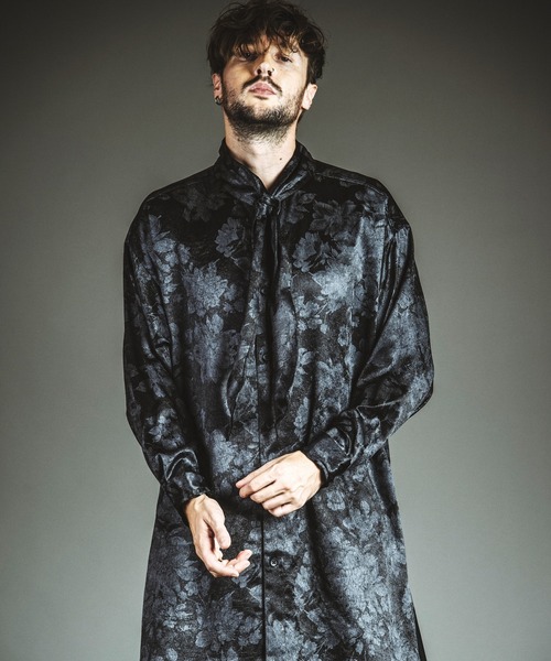 セール】【NO ID.】Modify Big Shirt / モディファイ ビッグ シャツ