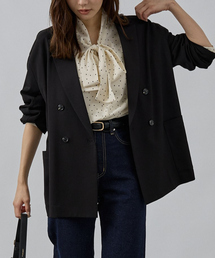 abahouse mavie | 【セットアップ対応】TRストレッチダブルジャケット(テーラードジャケット)